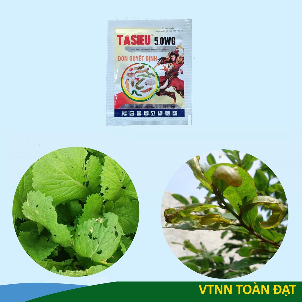 1 gói Tasieu 5g, Sản phẩm sinh học an toàn hiệu quả cho môi trường