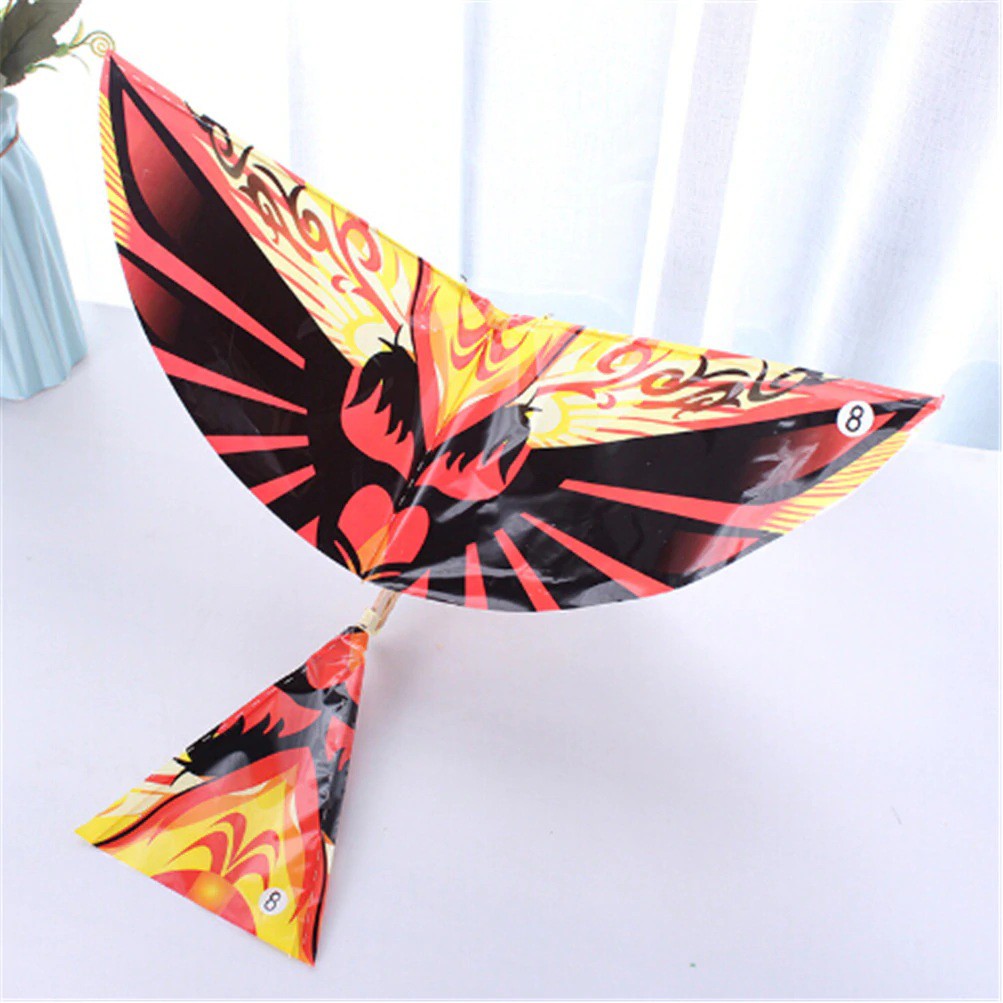 Combo chim dây thun vỗ cánh tự bay (tùy chọn 2 con, 5 con hoặc 10 con) Ornithopter Birds (KN063) - Luân Air Models