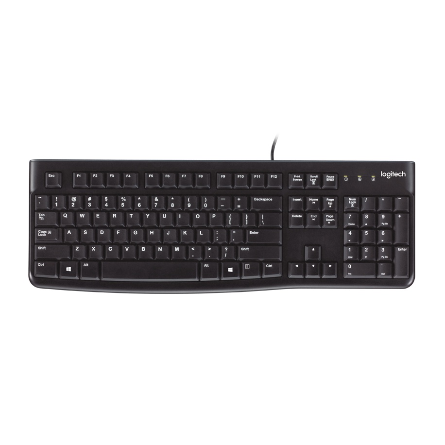 Bàn Phím Có Dây K120 Logitech