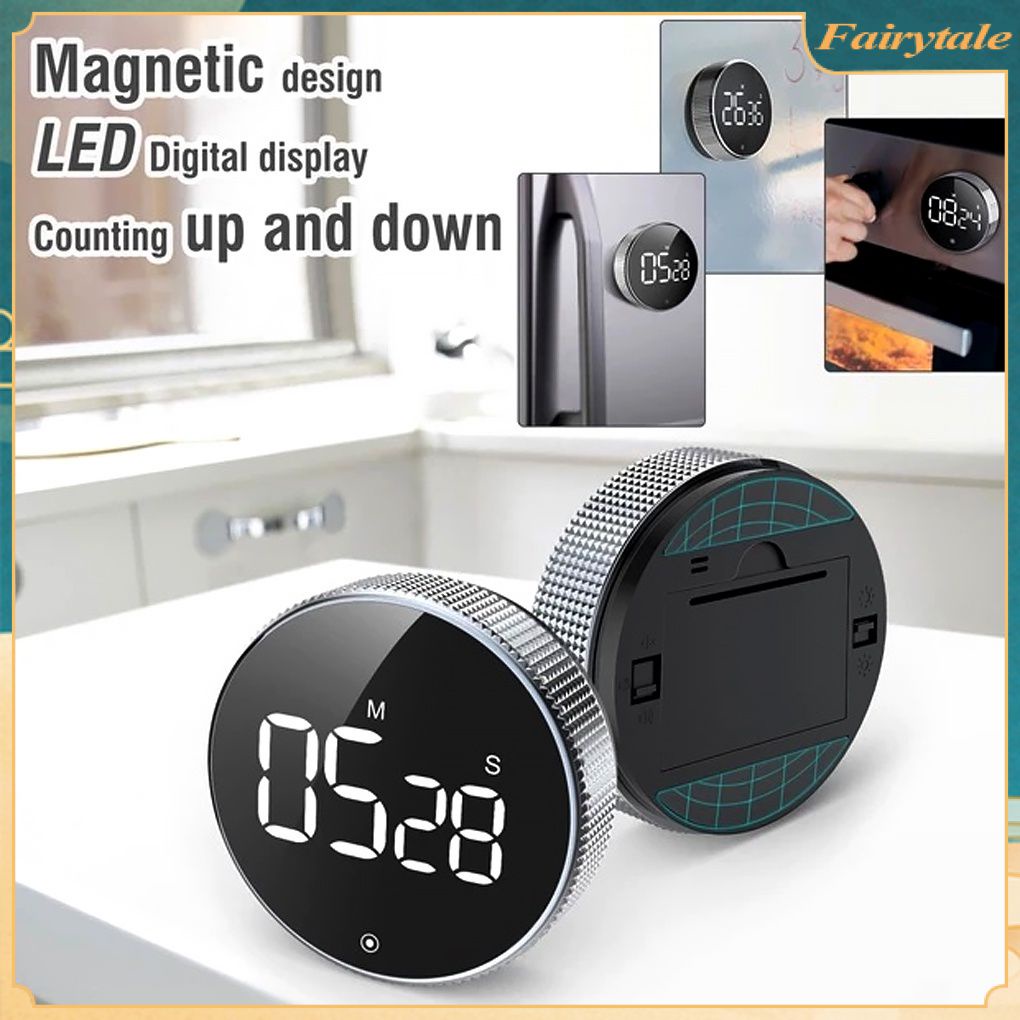 Đèn Led Kỹ Thuật Số Bếp Hẹn Giờ Tự Quy Định Quay Hẹn Giờ Hút Từ Tính Điện Tử Hẹn Giờ Đếm Ngược Nấu Thể Thao Học Nhắc Nhở