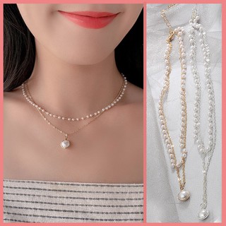 Vòng Cổ Choker Đính Ngọc Trai Sang Trọng Cho Nữ
