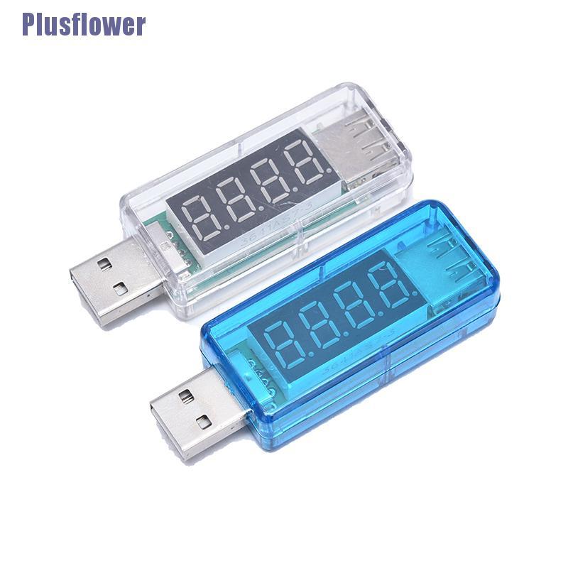 (Hàng Mới Về) Usb Kiểm Tra Điện Áp Usb 1 Hoa Cho Điện Thoại