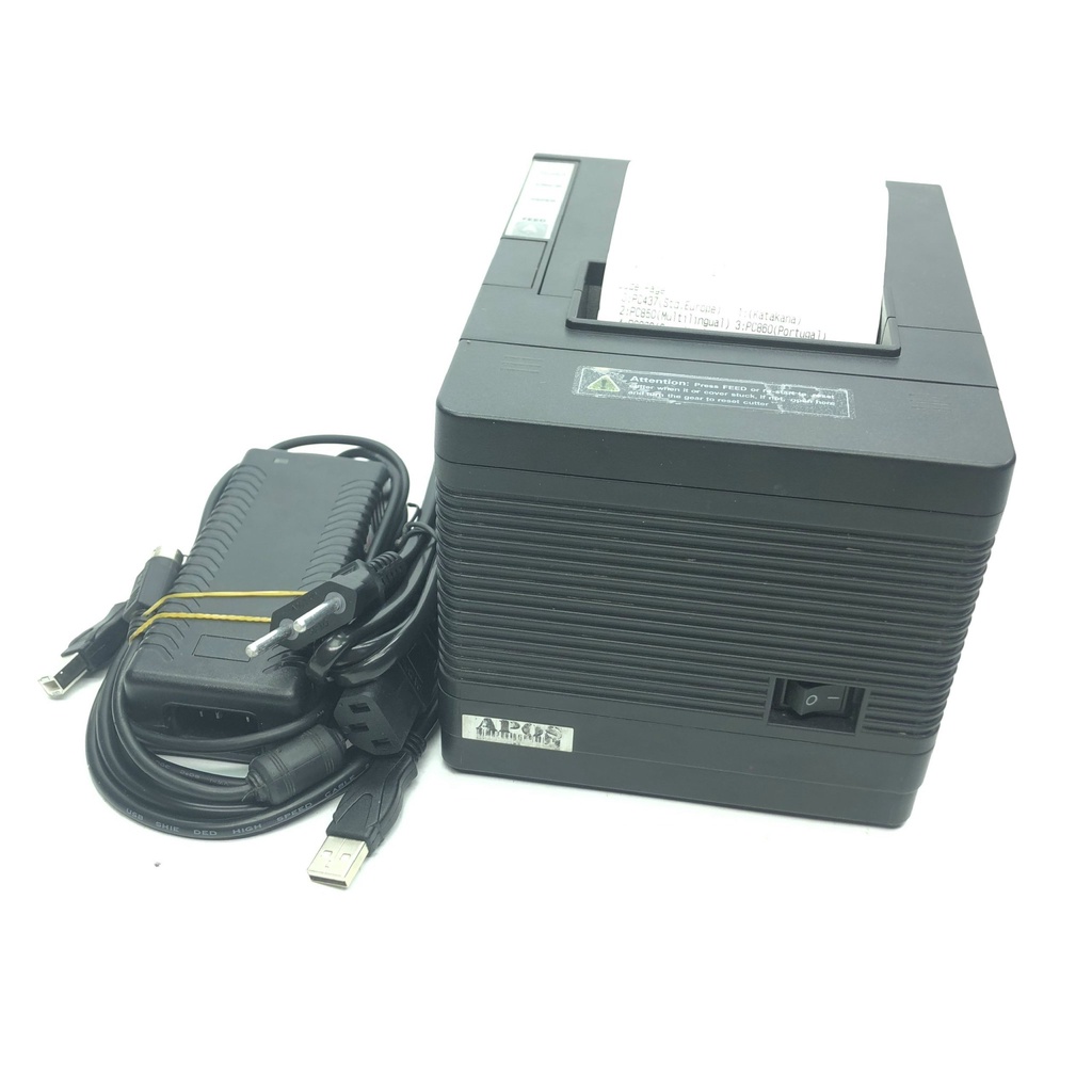 Máy in hóa đơn Superprinter POS-8350 , APOS - 230 cổng kết nối LAN ,USB in hóa đơn từ điện thoại và máy tính