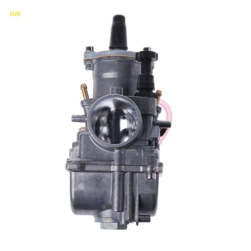 SUN Motorcycle Carburetor PWK 30mm Universal 2T 4T Engine Power Jet UTV ATV For Yamaha Honda Kawasaki