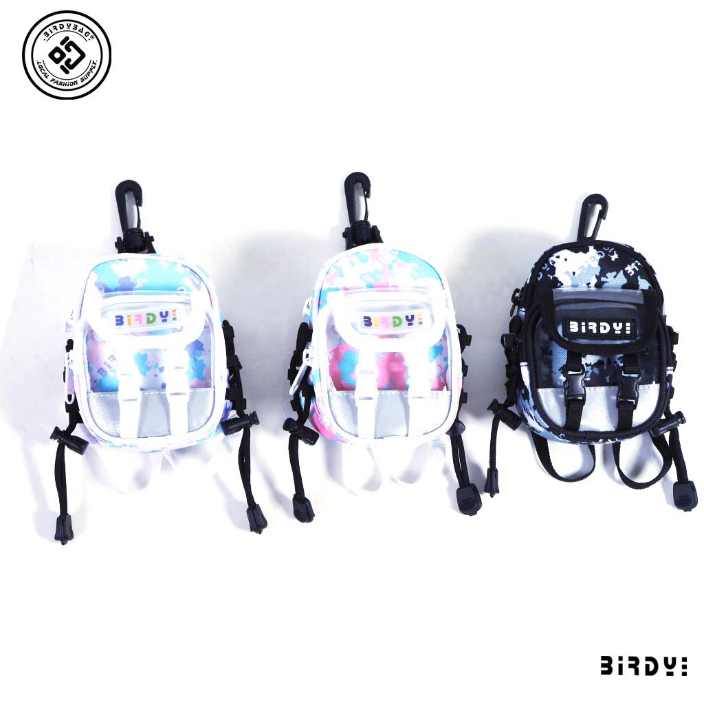 Túi Birdybag mini đựng tiền lẻ-treo túi xách-móc chìa khoá đa năng