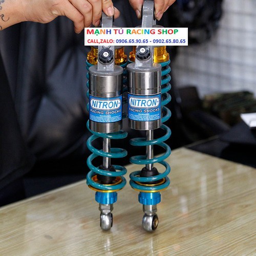 Phuộc NITRON bình dầu gắn wave,sirius,jupiter