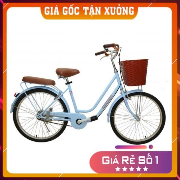 (CHÍNH HÃNG) Xe đạp nữ thống nhất LD-24” bảo hành 1 năm