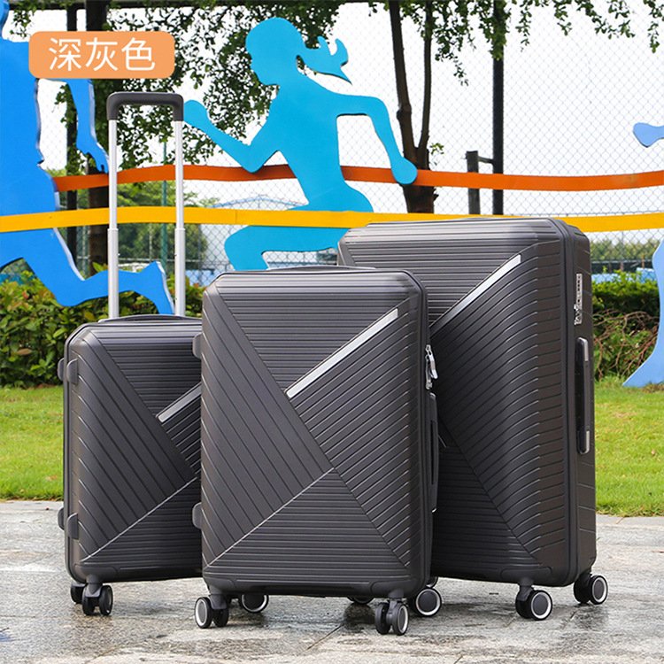Vali kéo du lịch size 20 - 24 - 28 inch, nhựa PP chống bể vỡ, chống xước