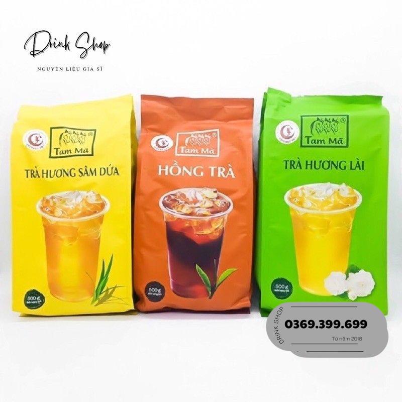 Trà Đá Tam Mã (Hương Sâm Dứa/Hương Lài/Hồng Trà) 500 gram