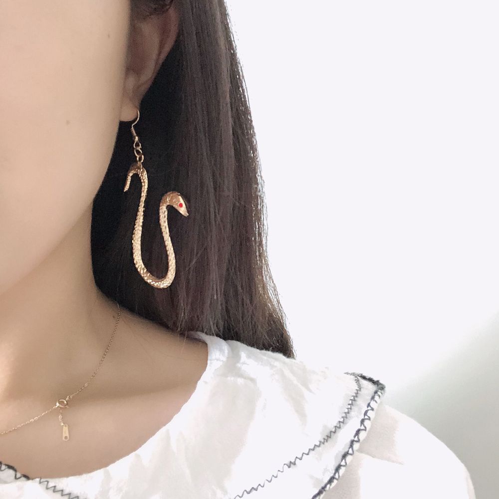 Bông tai hình nhân vật anime Boa Hancock kiểu Hàn Quốc thời trang cho nữ DYRUIDOJ1