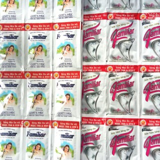 Combo 10 dây sữa tắm familiar (1 dây 12 gói)
