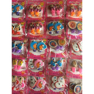 Set 40 kẹp tóc hoạt hình cho bé gái