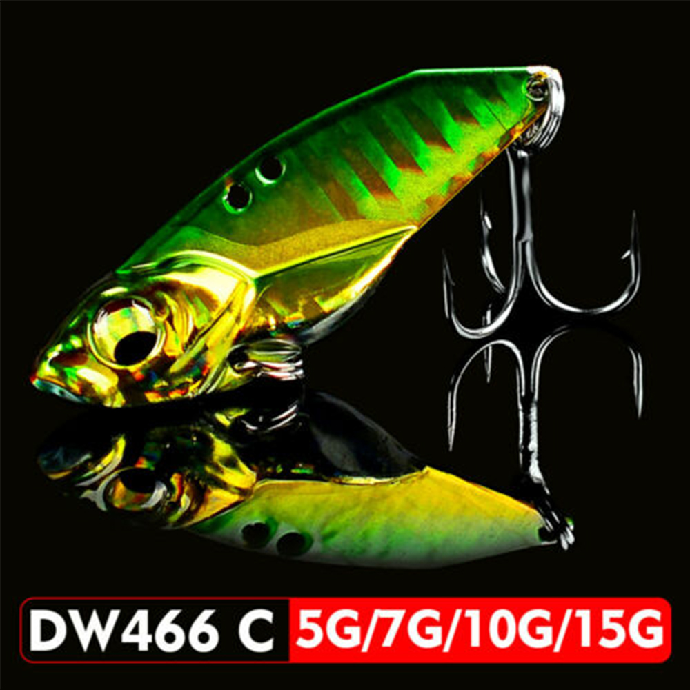 MUVAKO Mồi Câu Cá Nhân Tạo Bằng Kim Loại 3D 5g/7g/10g/15g