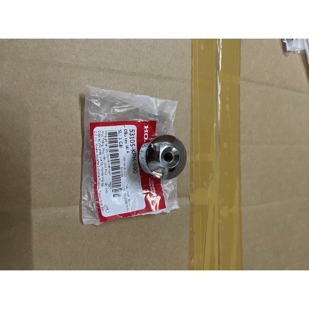 gù tay lái đối trọng tay lái xe future neo future x future 2 RS100 WS100 53105KPH690 90191KPH690