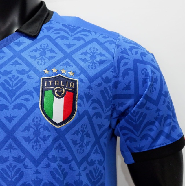 Áo Thun Bóng Đá Đội Tuyển Ý 2021 Italia 20 21 Đội Tuyển World Cup