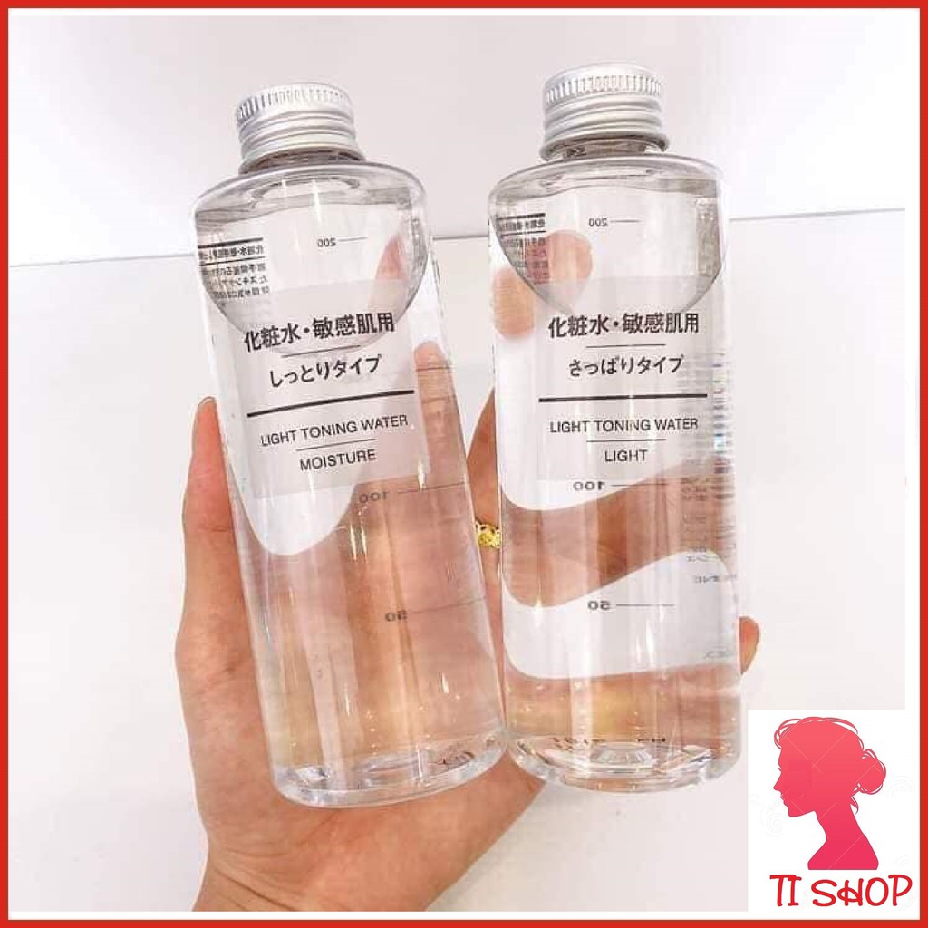 Nước hoa hồng FREESHIP Nước hoa hồng Muji Light Toning Water High Moisture Dưỡng ẩm sạch da