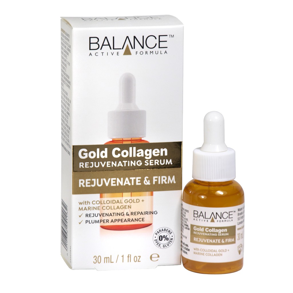 Tinh chất dưỡng Balance Active Formular Serum Niacinamide 15%/ Vitamin C/ Hyaluoric 554/ Gold Collagen - Vanh Cosmetics