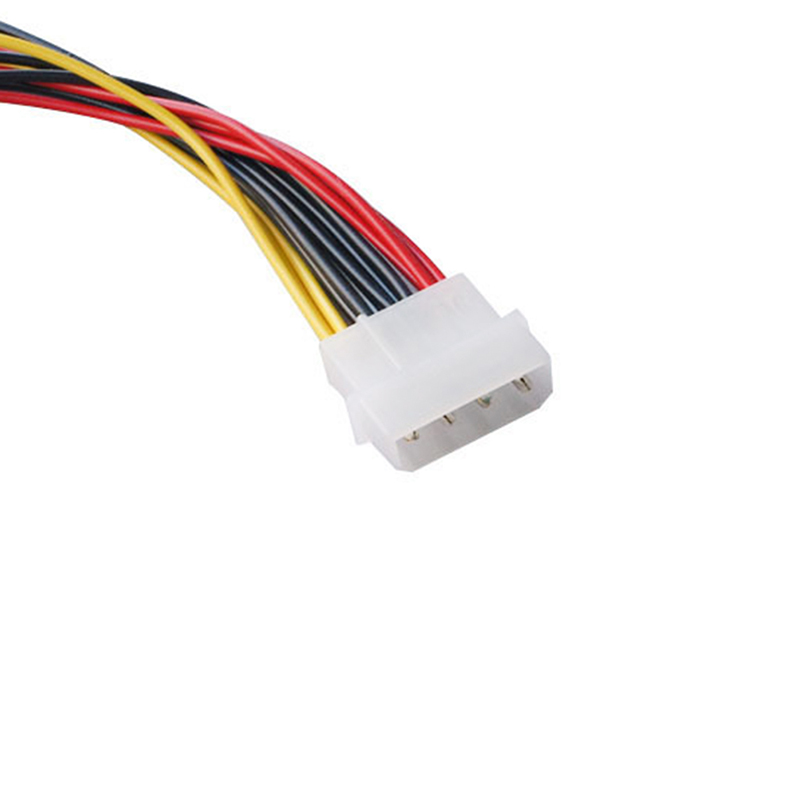 {FCC}Cáp Nguồn Mở Rộng 4 Pin Ide Molex Sang 3 Serial Ata Sata{sweetcreature.vn}