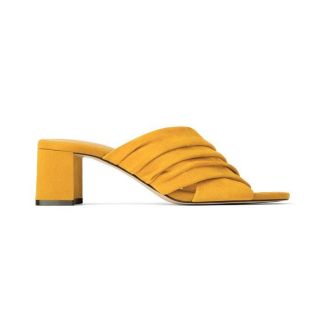 Zara sandal vàng auth size 36 (ảnh thật cuối)