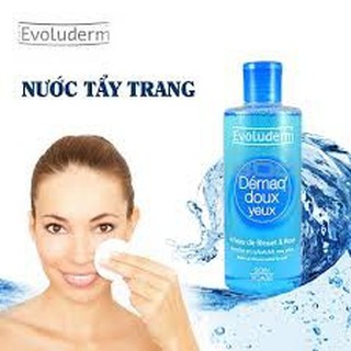 Nước Tẩy Trang Evoluderm Démaq Doux Yeux 250ml