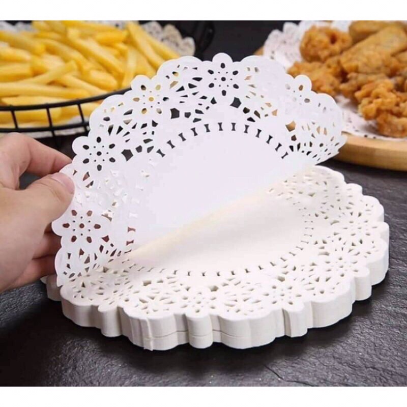 GIẤY THẤM DẦU ĐỤC LỖ HOẠ TIẾT BẮT MẮT KHÔNG MÙI AN TOÀN KHI SỬ DỤNG