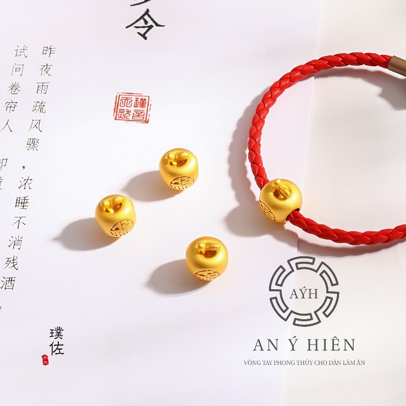 Charm Táo chữ Phúc #C100 ( An Ý Hiên)