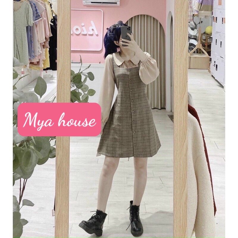 SET YẾM CARO SM CỔ SEN