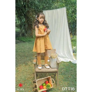 Đầm xòe cột dây vai-dtt16