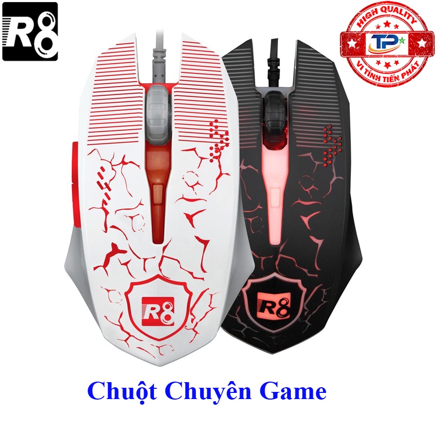 Chuột Chuyên Game R8 1639 Led Nhiều Màu 7D