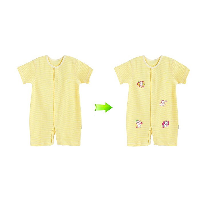 Set Miếng Dán Ủi Thêu Hình Mèo Mini Diy Thiết Kế Mới Có Thể Giặt Được Cho Trẻ Em