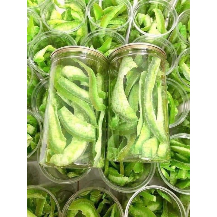 MỨT VỎ BƯỞI THÁI LAN SẤY DẺO ( LON PET 300GR)