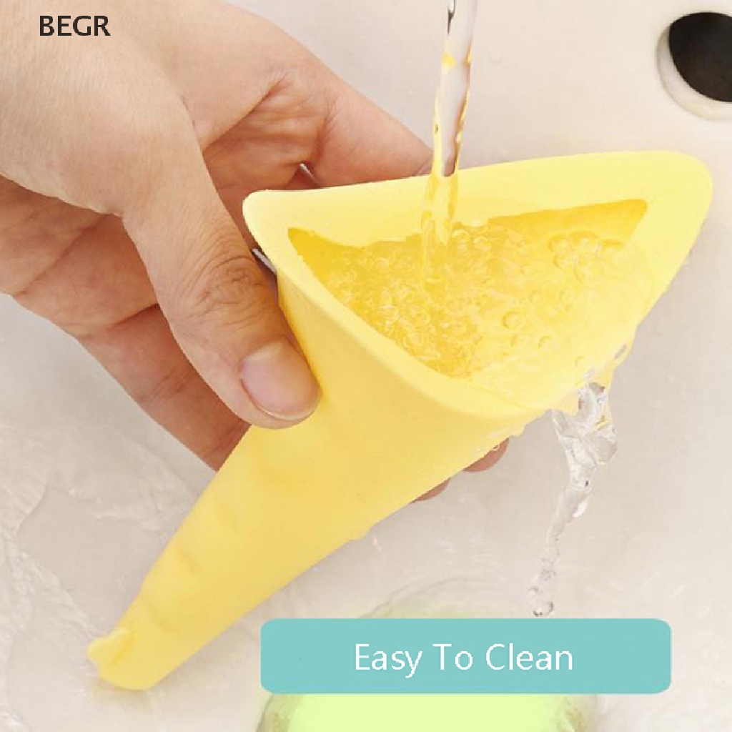 Dụng Cụ Đi Tiểu Bằng Silicone Có Phễu Cho Nữ