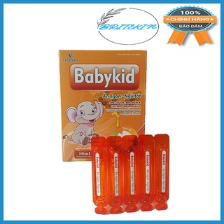 Siro dạng ống giúp bé ăn ngon ngủ tốt babykid vinaplus hộp 20 ống