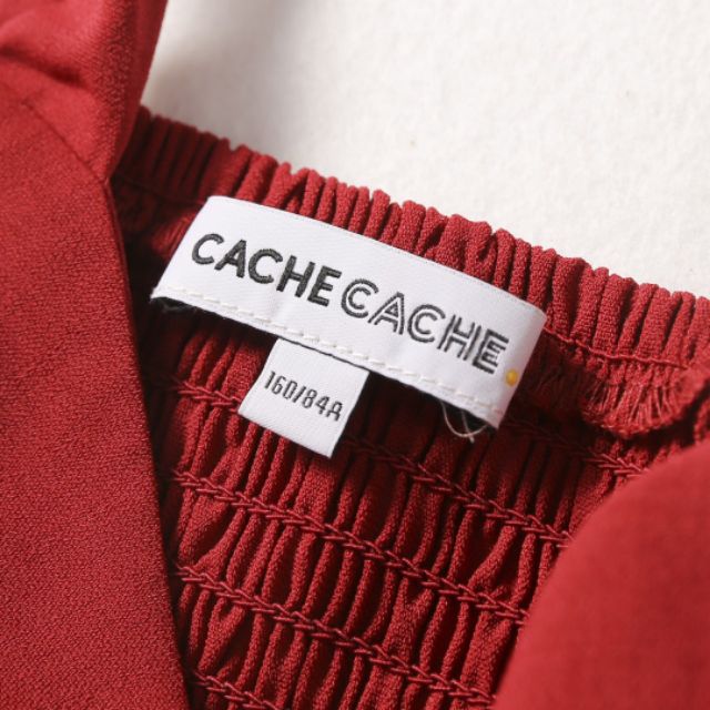Váy hai dây đỏ Cache Cache