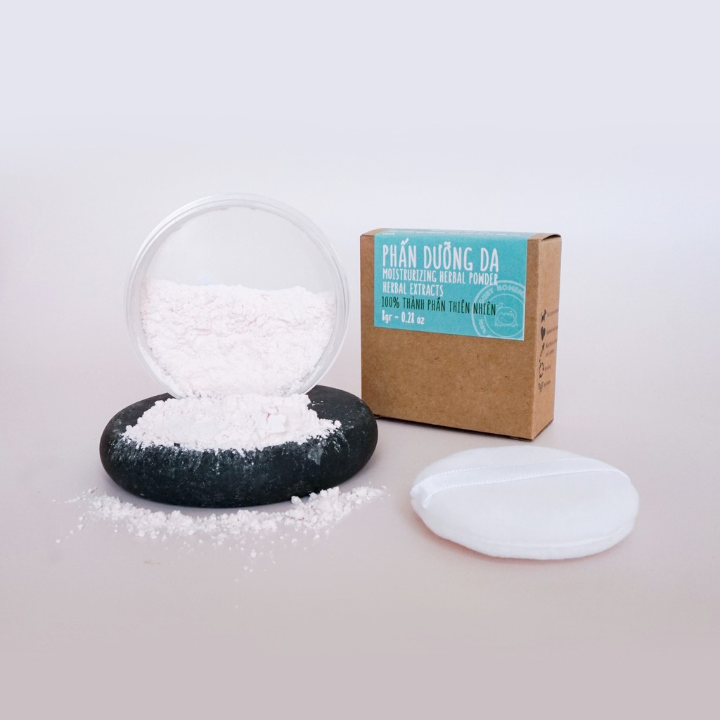 Phấn Dưỡng Da MOISTURIZING HERBAL POWDER - Handmade By GUBY HOMEMADE | BigBuy360 - bigbuy360.vn