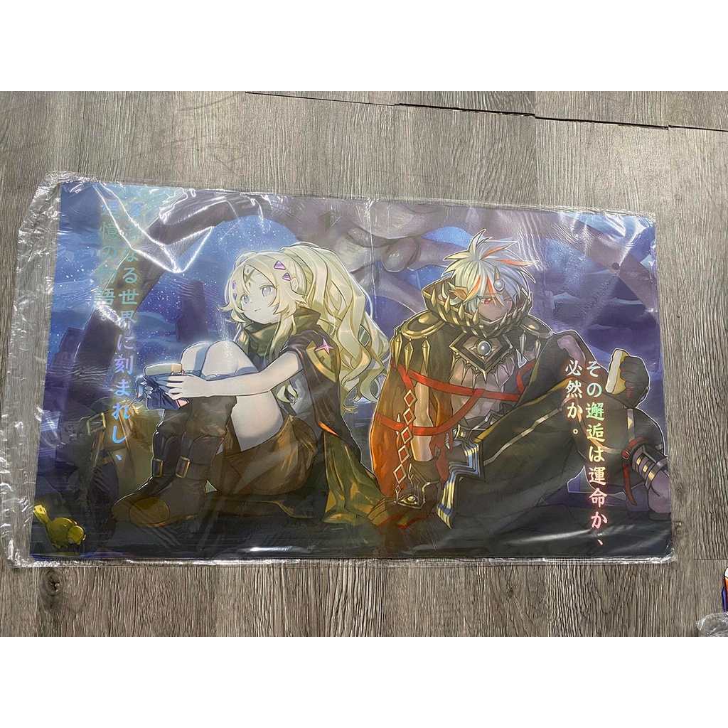 Bàn Đấu Bài Playmat dùng để chơi card game cặp đôi Ecclesia x Albaz