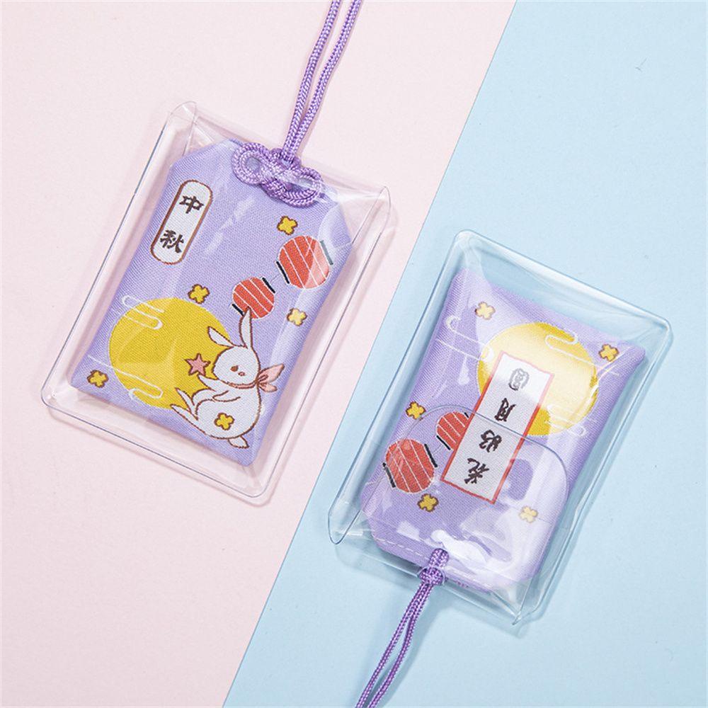 FORBETTER Omamori Túi Trong Suốt Cầu Nguyện Mang Lại May Mắn Trung Quốc