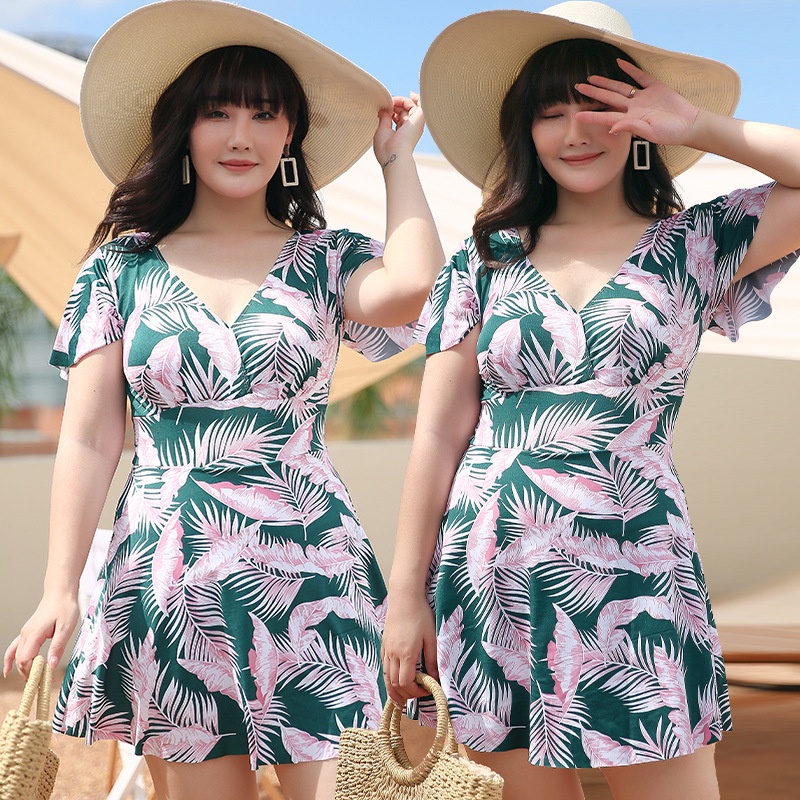 Đồ bơi nữ đồ bơi nữ kín đáo đồ bơi 2 mảnh nữ đồ bơi 2 mảnh đồ bơi hàn quốc đồ bơi big size nữ đồ bơi học sinh áo tắm biển Áo Tắm Một Mảnh Phong Cách Mới Cỡ 53699
