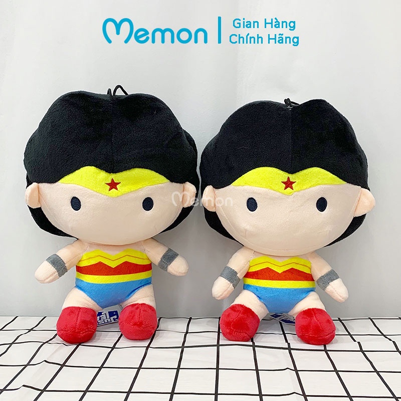 [Mã LIFEM1 giảm 50k đơn 99k] Gấu Bông Wonder Woman Nữ Thần Chiến Binh Mẫu Mới Cao Cấp Memon