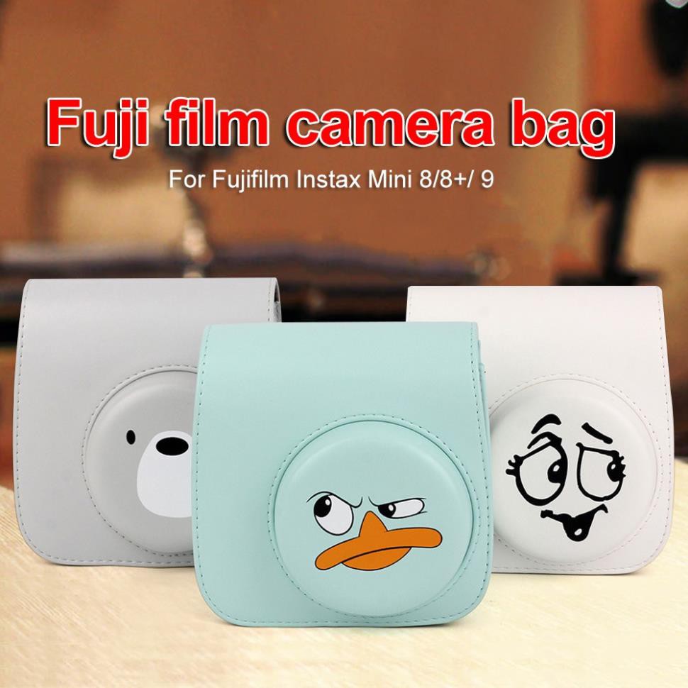 Túi da PU đựng máy ảnh Fujifilm Instax Mini 8 / 8 + / 9