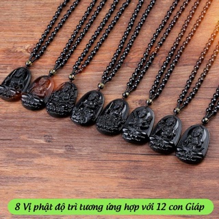 Dây Chuyền Mặt Phật Bản Mệnh 12 Con Giáp