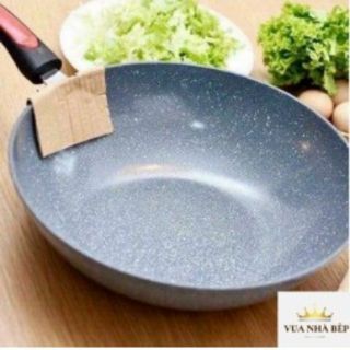 Chảo đá chống dính 32cm chảo đá sâu lòng dùng trên mọi loại bếp