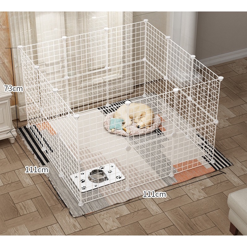 Combo chuồng chó mèo lắp ghép bằng lưới sắt, 40 lựa chọn