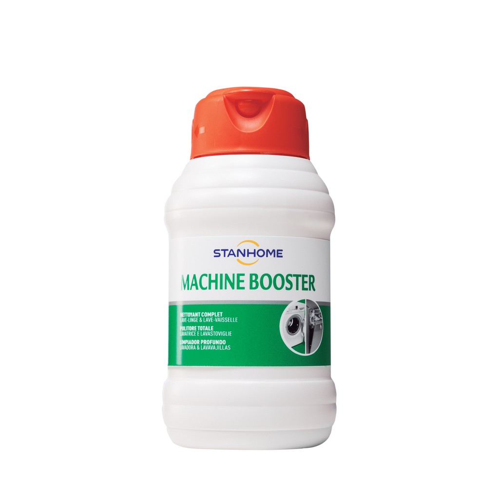 Dung Dịch Vệ Sinh Máy Giặt Máy Rửa Bát Đa Năng 2 trong 1 STANHOME Machine Booster Loại Bỏ Cặn Bám,Dầu Mỡ,Mùi Hôi 500ML