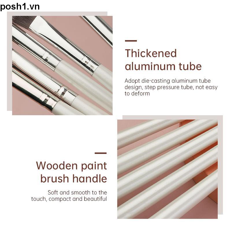 Bộ Cọ Trang Điểm Phấn Mắt Thiết Kế Tay Cầm Hình Thú Dễ Thương