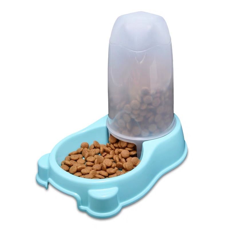 Bát ăn uống tự động cho chó mèo dung tích lớn.