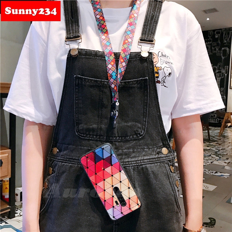 Shiny Gold Foil Phone Soft Case With Strap Case Redmi 9C 9A 9 Redmi Note 9 Pro Max 8 7 6 5 Pro Case Redmi 7 7A 8 8A 5A 4A 4X 6A