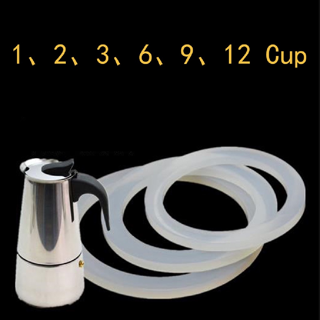 Set 2 Vòng Đệm Cao Su Thay Thế Cho Máy Pha Cà Phê Moka