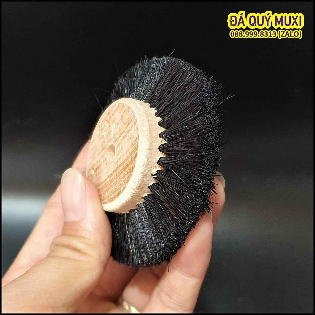 Chổi lông ngựa đánh bóng Đá quý, Gỗ, Kim loại