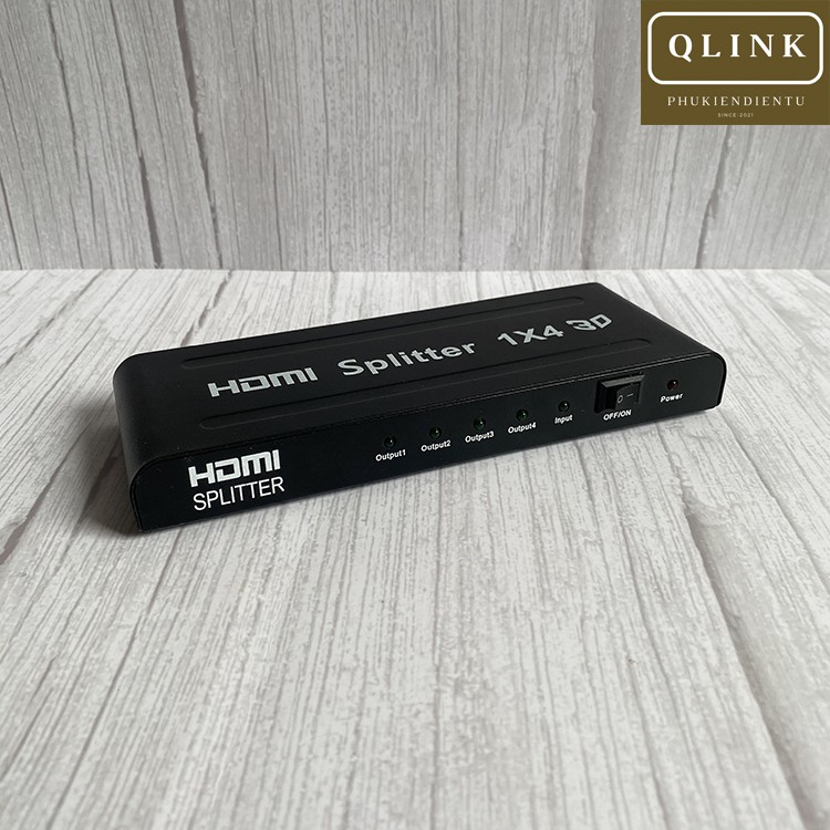 Hub HDMI bộ chia HDMI 4k 1 ra 2 1 ra 4 LUVIBA BC02